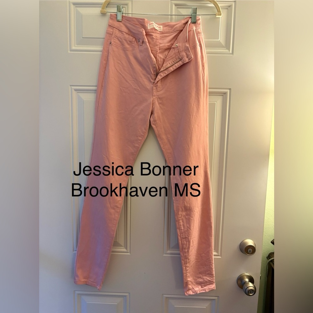 DD design diva stretch pink skinny jeans